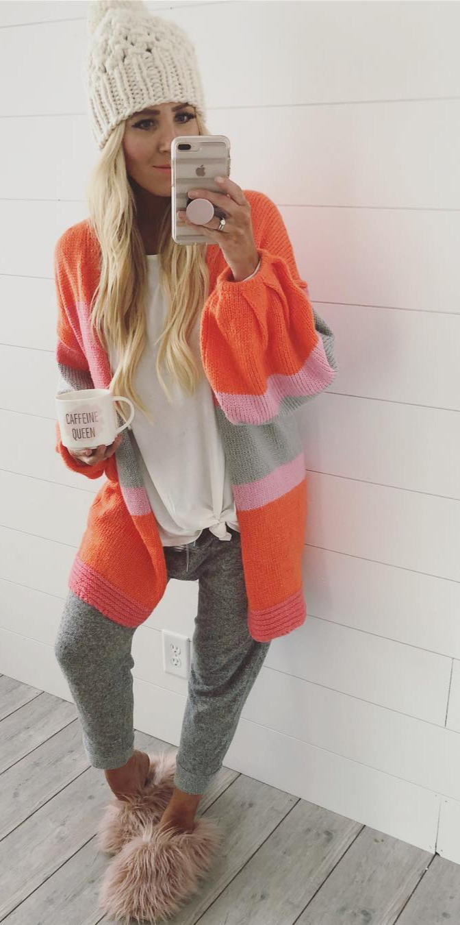 50+ Cozy Outfit Ideas You Need - #Fashion, #Styles, #Outfitideas, #Fashionista, #Street Caffeine Queen My 8 year old daughter got me this mug for Christmas... how well she knows her mama! Shop my exact look here  