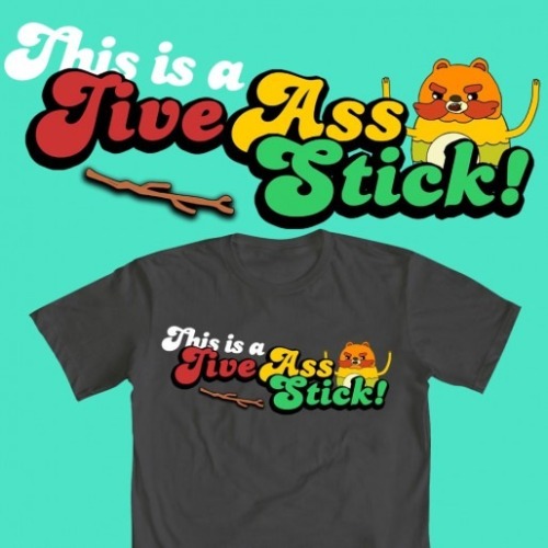 gas powered stick shirt