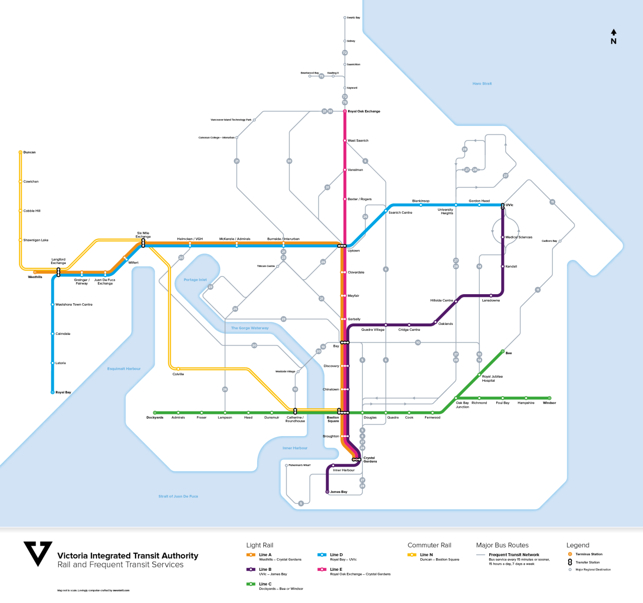 pw3n: Fantasy Map: Victoria Integrated Transit... - Transit Maps