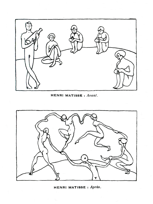 frenums:hmm this Parody of Matisse’s Music and Dance, from La...