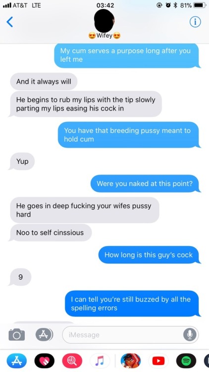 hotwife reddit texts