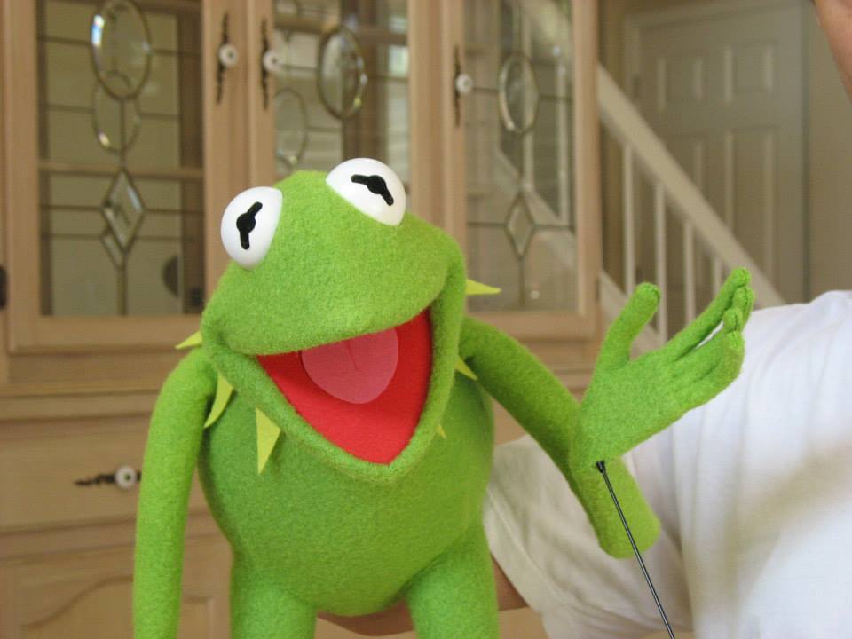 real kermit puppet