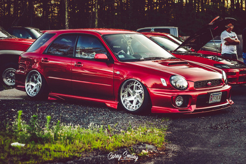 radracerblog:Subaru Impreza STi Wagon Bugeye@seems_lgt