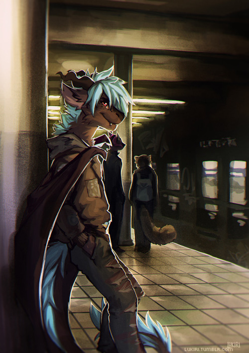 lukiri:2 hour speedpaint for Hoodling! This was my first time...