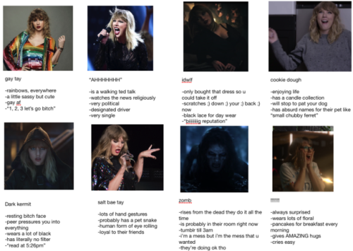 treachreous:tag yourself: 2017 taylor editioncookie dough 