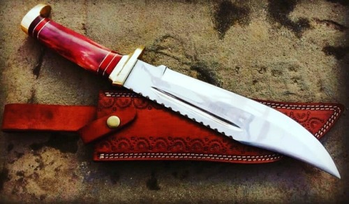 safitechs:Handmade D2 Steel bowie knife