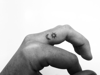 Sun And Moon Tattoo Tumblr