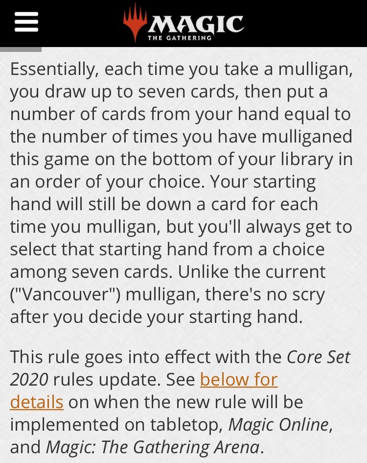 The Broken Token Upcoming Changes To Mulligans Coming Soon