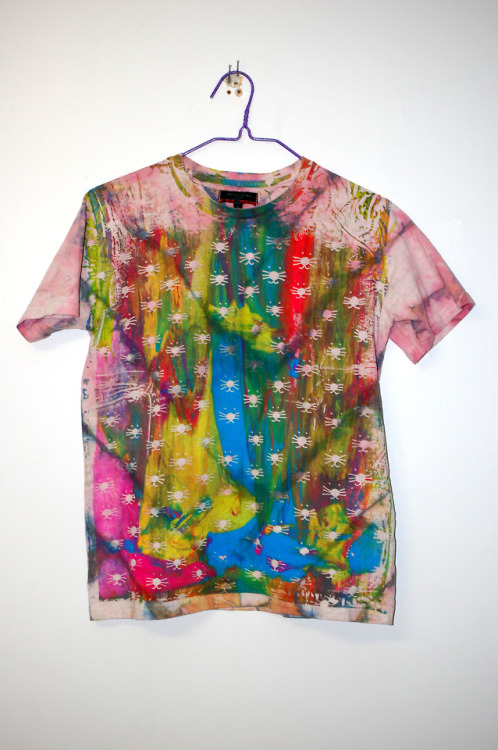 Made some funki tie-dye tees too ~~ only a few of these...