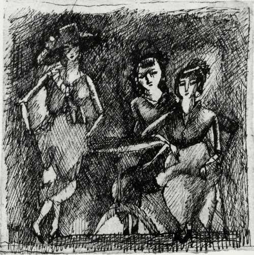 Three Women in a Café by Jules Pascin, Modern and Contemporary...