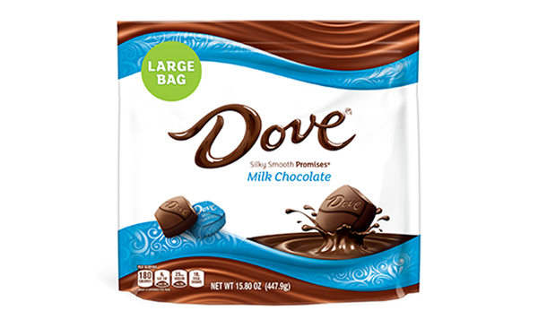 DOVE® Chocolate - DOVE® PROMISES® Silky Smooth Milk Chocolate Large...