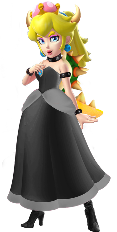 agamemoon:tarde pero aquí esta mi versión de bowsette :p