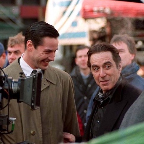 alpacinonumberone: Al Pacino and Keanu Reeves on... - Keanuquotes