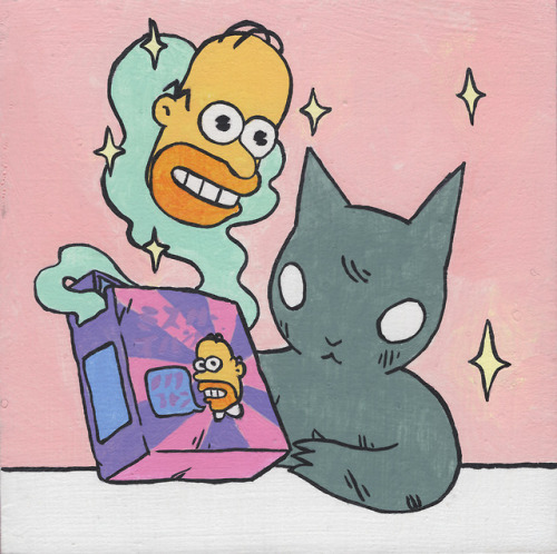 dethpsun:In a group show themed around Mr. Sparkle in...