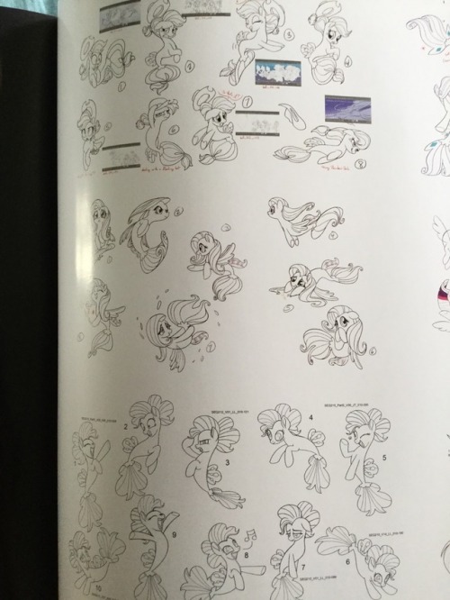 fountainstranger:Some art from the MLP Movie Artbook,...