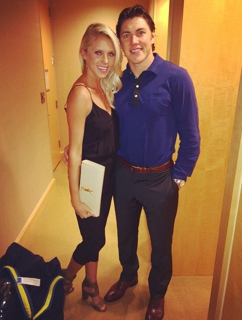 Wives and Girlfriends of NHL players: TJ Oshie & Lauren Cosgrove