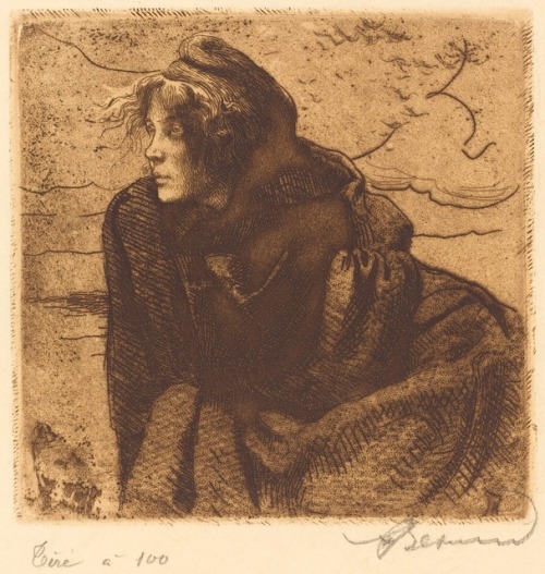 Albert Besnard - Melancholy (1888)