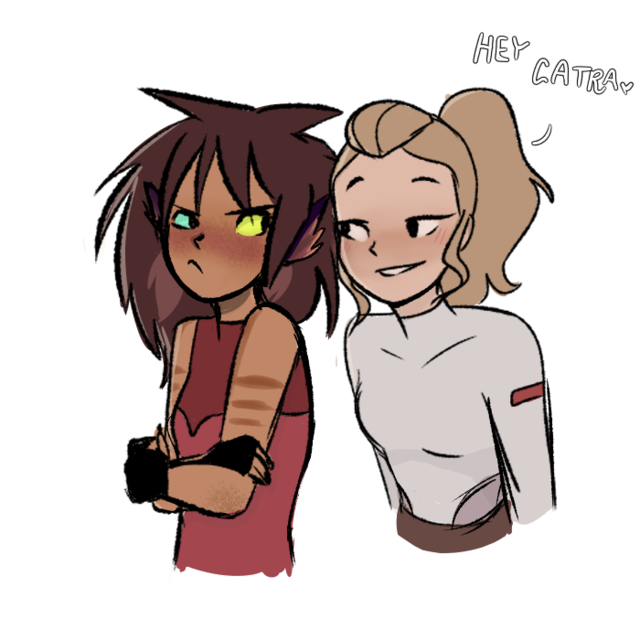 Adora: Hey catra...