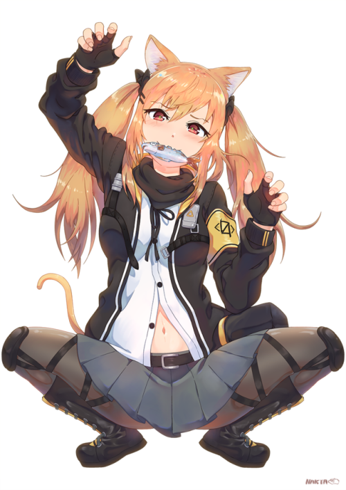 lewdest-lounge:UMP9だにゃん-!!!!!!!!