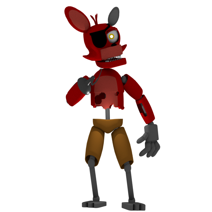 Foxy 3d model