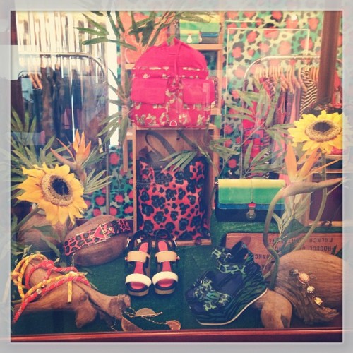It’s a Kenzo color jungle at Opening Ceremony! ❤