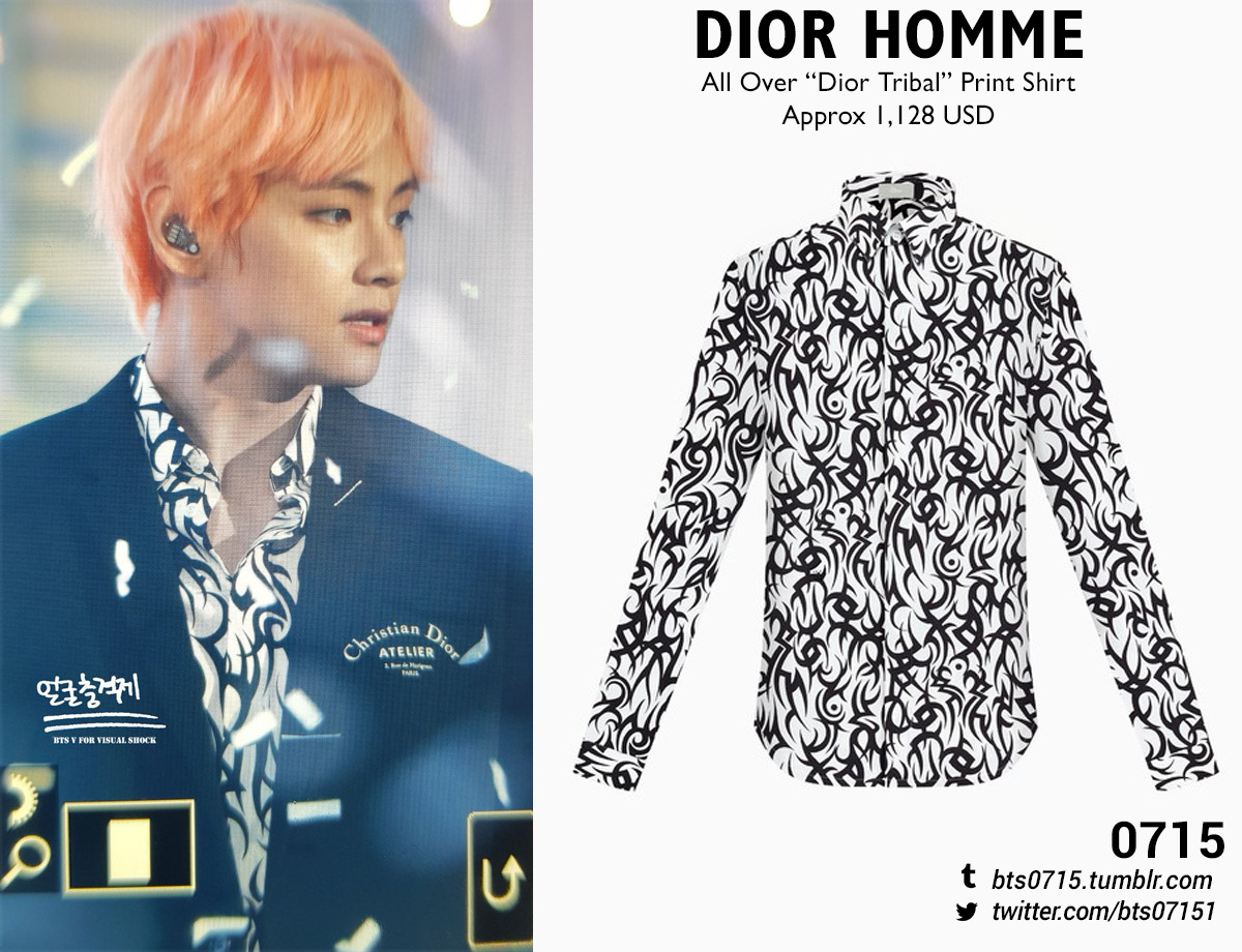 dior tribal shirt