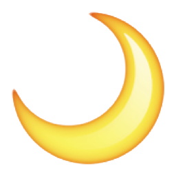 moon emoji png | Tumblr