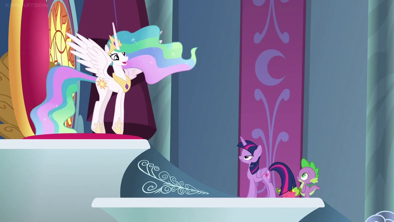 MLP Art & Screenshots — I love seeing Princess Celestia getting excited...