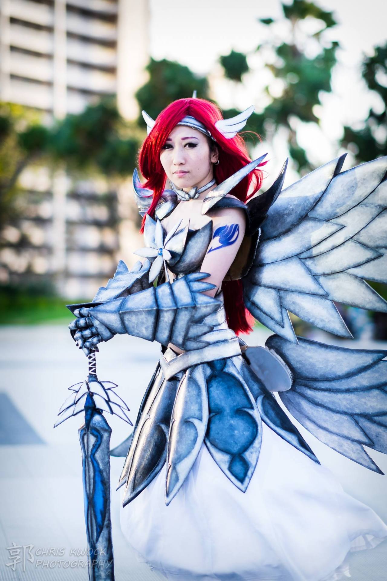 MLP ICE KING — erza scarlet cosplay from fairy tail SOURCE