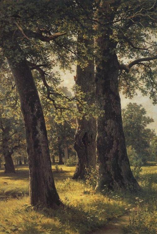 ivan-shishkin:Oaks, 1887, Ivan ShishkinMedium: oil, canvas