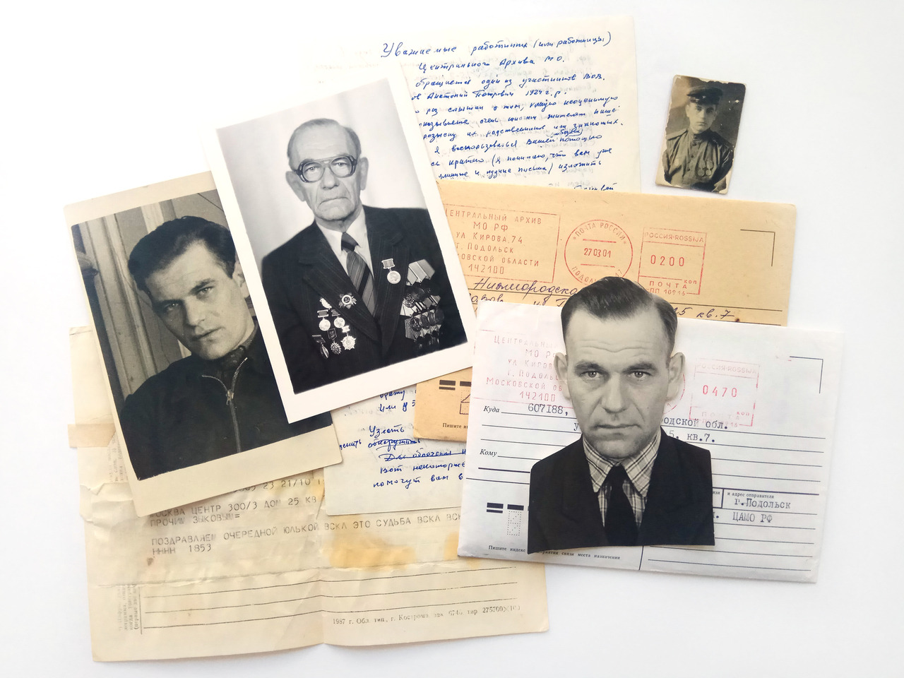 As I sorted some old books out the other day, I found a folder full of old pictures and documents. Some of them were really interesting. This is my grandfather on father’s side and letters he received from military archives (and also a handwritten...