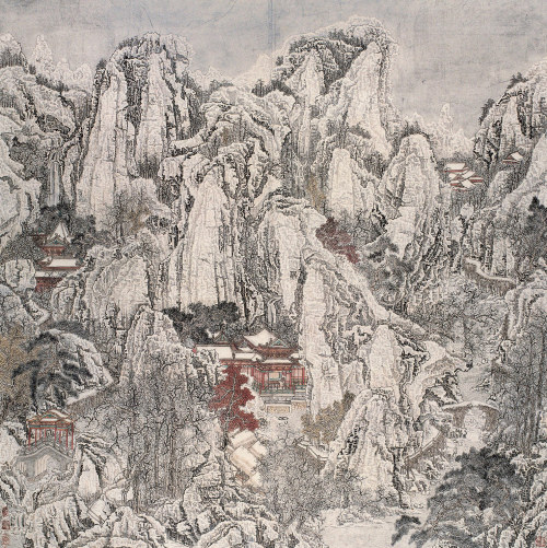 changan-moon:Traditional Chinese painting by 黄秋园Huang Qiuyuan....