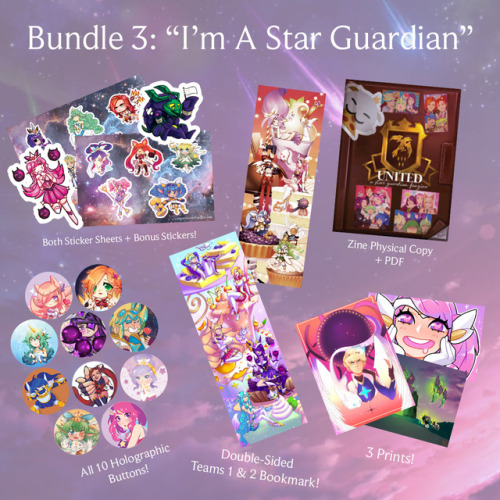 starguardianzine:Pre-orders for UNITED: A Star Guardian...