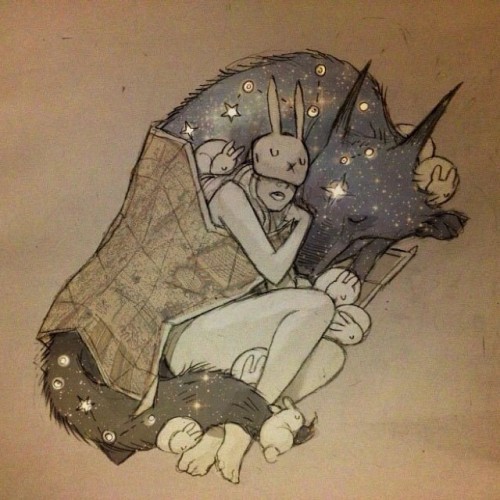 bunnythefox:Chiara Bautista’s beautiful art! She is amazing and...