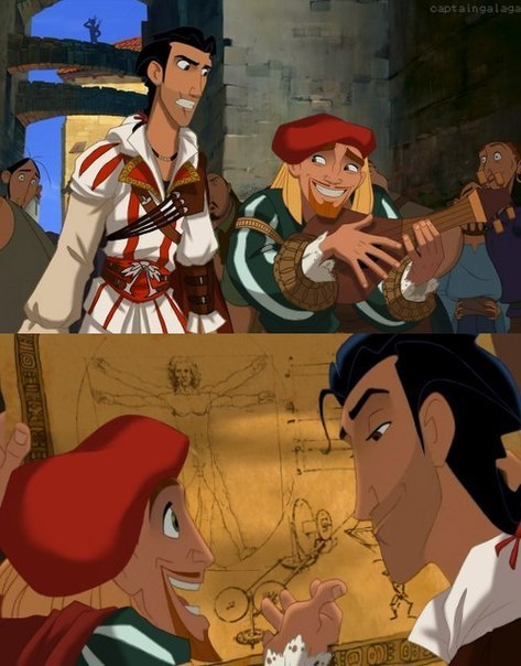 Freak love this mash-up. #assassinscreed #roadtoeldorado