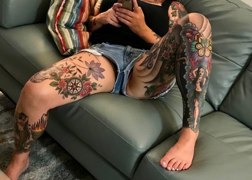 Check out this inked slut