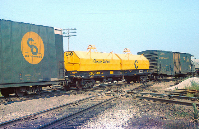 Railroads, Chicago-style, NORTH JUDSON, INDIANA by rrradioman on Flickr