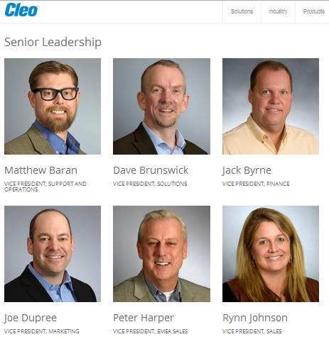 EXTOL employees named to Cleo Leadership
