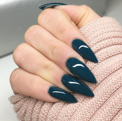 Teal Manicure Tumblr