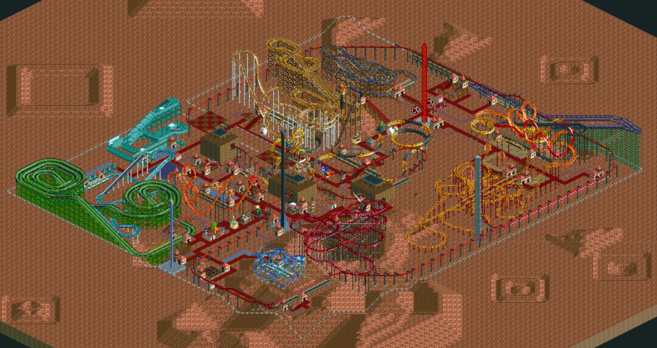 Rollercoaster Tycoon Scenario 8