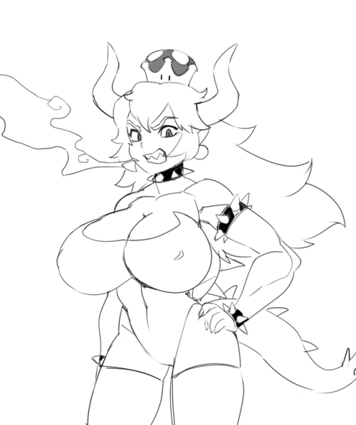 ramudey:Giga-Bowsette batchim sorry… needed to get this out of...