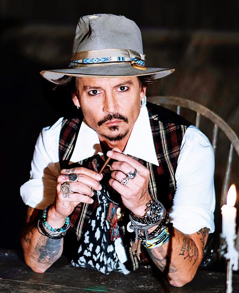 Johnny Depp is laughing now
