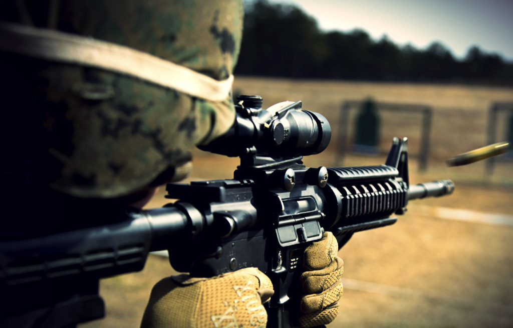 Marine Firing Weapon