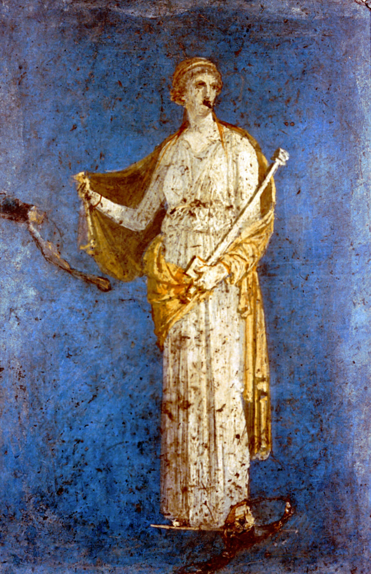 plaster painting pompeii