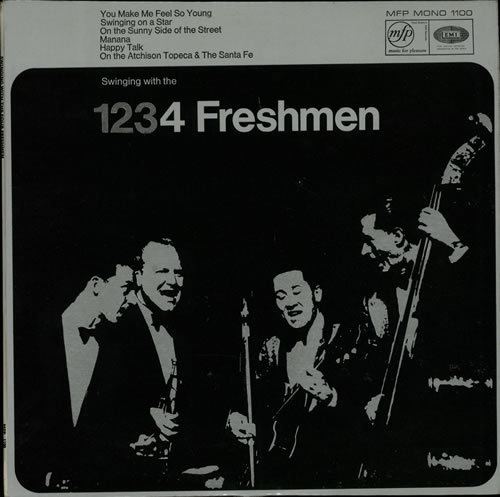 Rare Vintage Vinyl Records The Four Freshmen Swinging