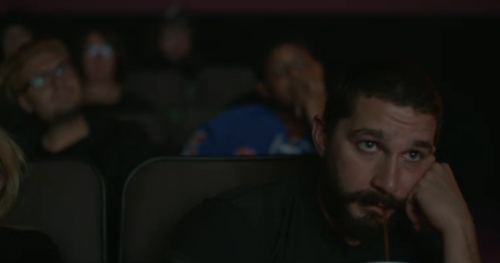 areyoufilmingthis:Shia watching “Transformers: Dark of The...