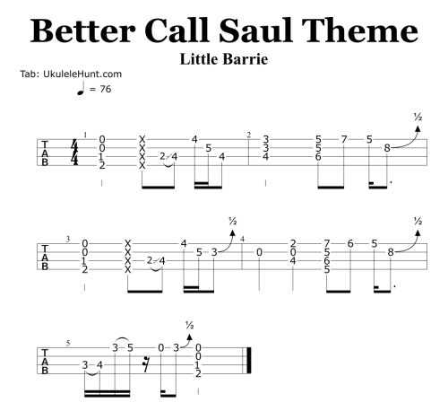 Better Call Saul Theme Song Little Barrie - Theme Image