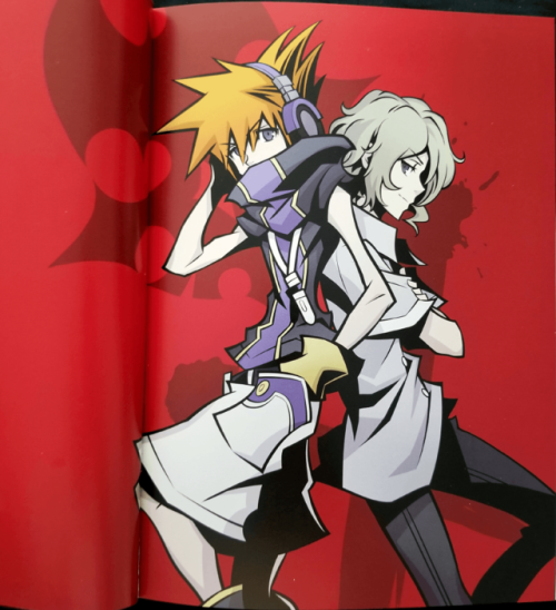 joshneku:TWEWY Limited Bundle Artbook | Josh &...