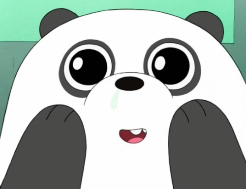 we bare bears panda teddy bear