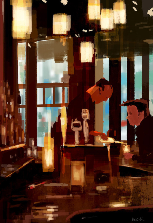 The mood.
was watching a movie that had a scene in bar last night and it made me want to try that type of mood! Itâ€™s so much harder than I expected.
#pascalcampion